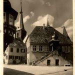 Deidesheim - Rathaus und Kirche