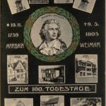 Marbach - Weimar Friedrich Schiller zum 100. Todestage