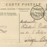 Chillon - Litho Prägekarte