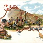 Gruss vom Derkemer Worschtmarkt - Litho