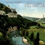 Saaleck/Sachsen-Anhalt - Rudelsburg und Saaleck
