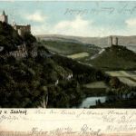 Saaleck/Sachsen-Anhalt - Rudelsburg und Saaleck