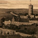 Saaleck/Sachsen-Anhalt - Burgruine Schönburg a.d. Saale