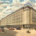 Hamburg - Mönckebergstrasse mit dem karstadt-haus