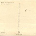 Schönburg/Saale-Blick zur Burg