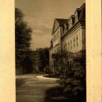 Arnstadt/Thür. - Fürstl. Schloss mit Blick auf die Schlossruine Neideck