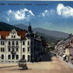 Steiermark/div.Orte - Bruck a.d.Mur - Hauptplatz und Postamt