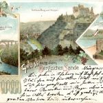 Gruss aus dem Bergischen Lande - Litho Remagen