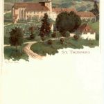 St. Trudpert - Litho K. Mutter