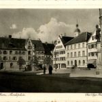Bayern/Allgäu - Mindelheim, Marktplatz