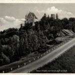 Bayern/Allgäu - Mindelheim, Neue Strasse und Blick aufs Schloss