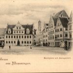 Bayern/Memmingen - Marktplatz mit Amtsgericht