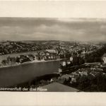Passau, Bayern - Zusammenfluss der drei Flüsse