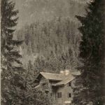 Admont/Gesäuse und Umgebung - Gesäuse: Gstatterboden - Jagdhaus mit grossem Buchstein