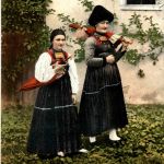 Bregenzerwaldorte/Vorarlberg - Bregenzerwalde (Volksfest Egg 1902), Namm und d-Schmeig im 18 JH.