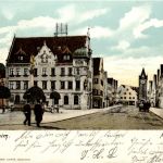 Mindelheim/Bayern/Schwaben/Unterallgäu - Marktplatz