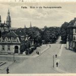 Fulda - Blick in die Pauluspromenade