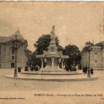 Evreux - Fontaine de la Place de l Hotel