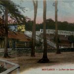 Montargis - Le Parc des Sports et le Cafe - Loiret - 45