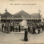Orleans - La Gare et la Place albert Ier - Loiret - 45