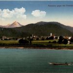 Oberbayern/ div. Orte und Umgebung - Kiefersfelden, Panorama gegen den Brünstein im Innfähre