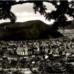 Schwarzwald, Freiburg i.B. und div.Orte mit Umgebung - Waldkirch, Blick vom Ehrenmal