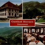 Schwarzwald, Freiburg i.B. und div.Orte mit Umgebung - Simonswald, Gasthaus und Pension Sternen
