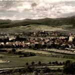 Schwarzwald, Freiburg i.B. und div.Orte mit Umgebung - Bad Krozingen - Thermalkurort, Blick vom Rebberg
