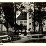 Ba-Wü/Bad Krozingen - Schwarzwald-Sanatorium Kurort Bad Krozingen, Schlosspark mit Schloss