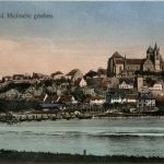 Ba-Wü/ Breisach - von der Rheinseite gesehen