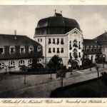 Kinderheim Wöllershof bei Neustadt a. Waldnaab, Innenhof Heilstätte
