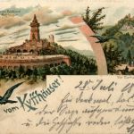Gruss vom Kyffhäuser - Litho