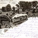 Gruss aus Bad Rehburg - Litho