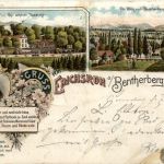 Gruss von Erichsruh bei Bentherberg- Litho