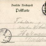 Gruss aus Grünau - Litho