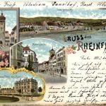 Gruss aus Rheinfelden - Litho