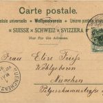 Gruss aus Rheinfelden - Litho