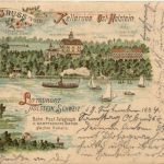 Gruss vom Kellersee Ost-Holstein - Vorläufer 1894 Malente