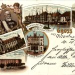 Gruss aus Odlenburg - Litho