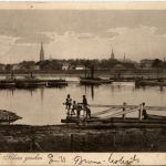 Wesel vom Rhein gesehen