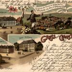 Gruss aus Clausthal - Litho