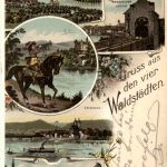 Gruss aus den 4 Waldstädten - Waldshut Rheinfelden Laufenburg
