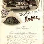 Gruss vom Kobel - Litho
