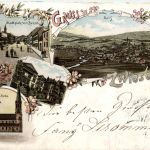 Gruss aus Zwiesel - Litho