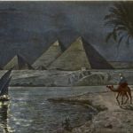 Egypt - Pyramides by Moonlight