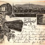 Gruss aus Edenkoben - Litho