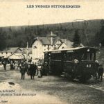 Cal de la Schlucht - Arrivee du premier Tram electrique