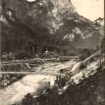 Gesäuse, Kummerbrücke mit Planspitze