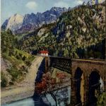 Gesäuse, Eisenbahnbrücke bei Gesäuse-Eingang
