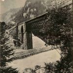 Gesäuse, Eisenbahnbrücke bei Gesäuse-Eingang